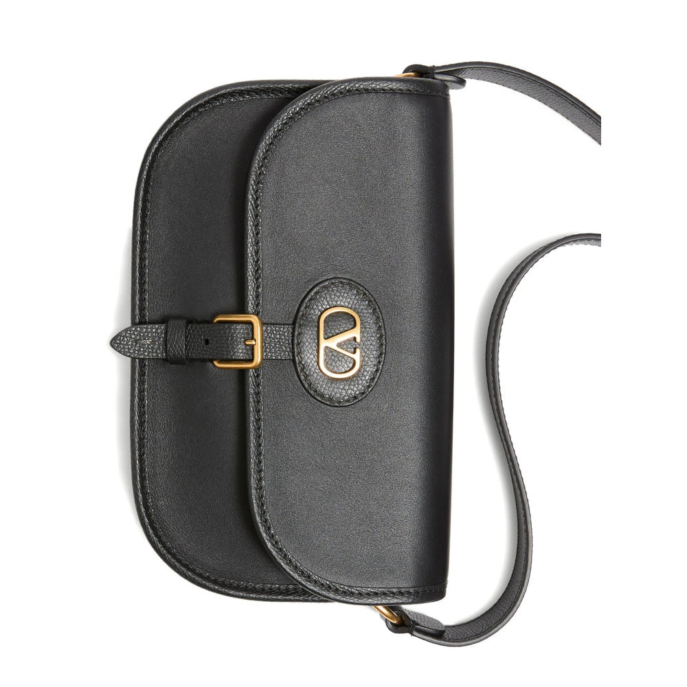 Bum Bag VLogo Signature Black Calfskin