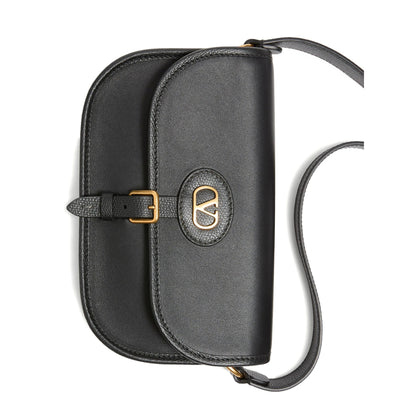 Bum Bag VLogo Signature Black Calfskin