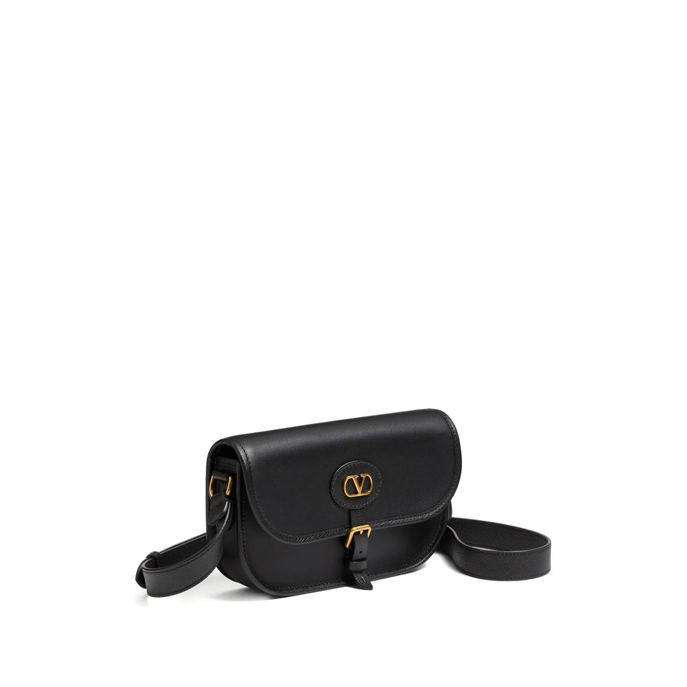 Bum Bag VLogo Signature Black Calfskin