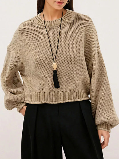 Oversized Chunky Knit Sweater