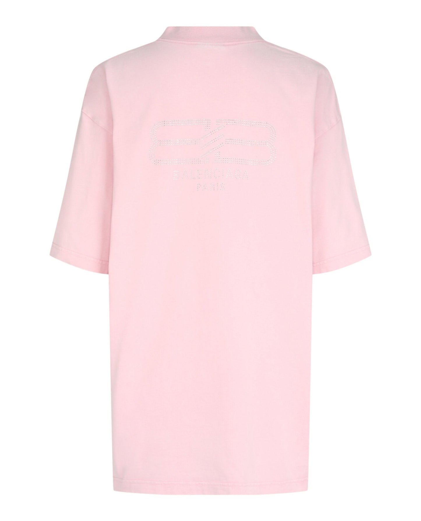 Balenciaga BB Paris Rhinestone T-Shirt