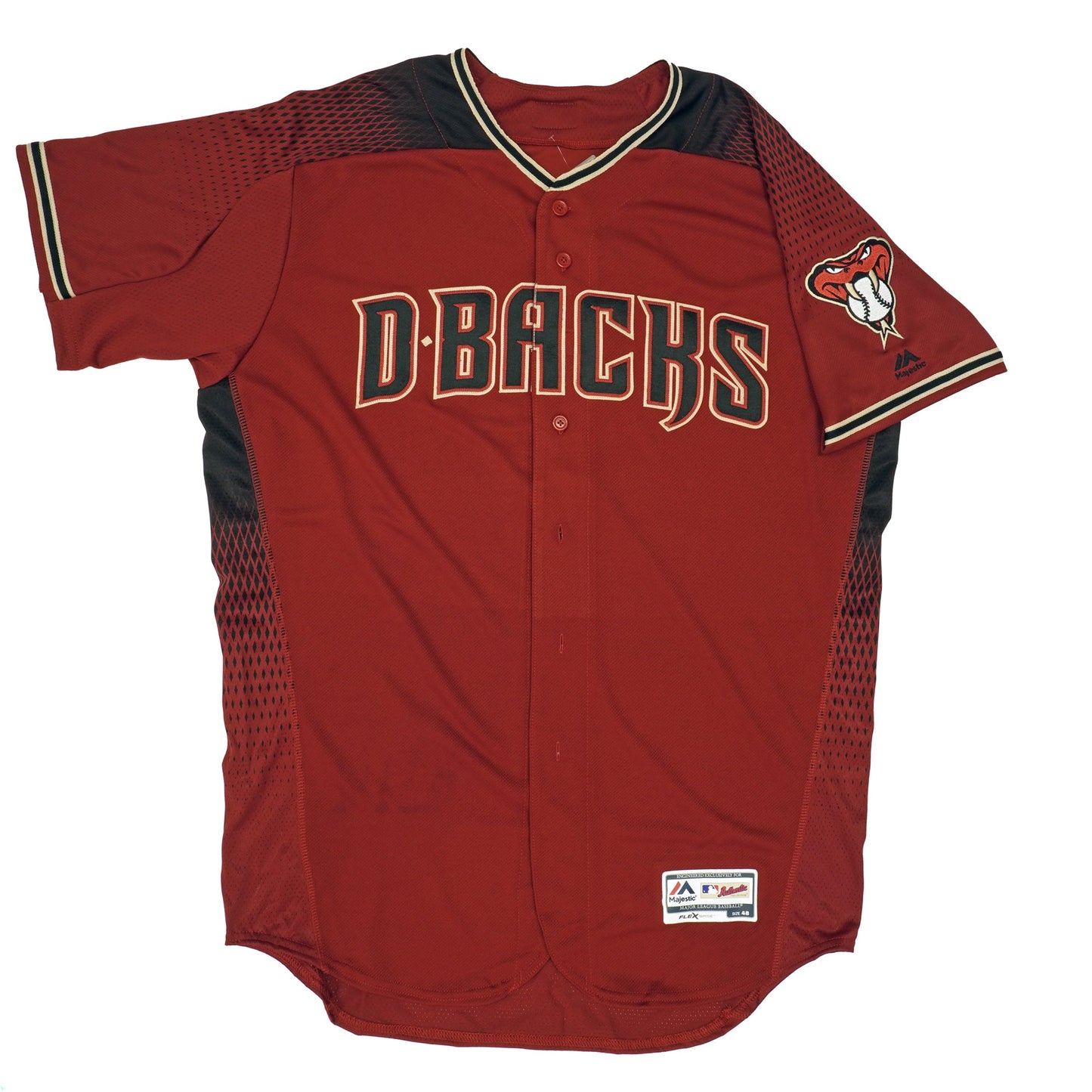 Majestic Men's MLB Arizona Diamondbacks Authentic On Field Flex Base Jersey Alt