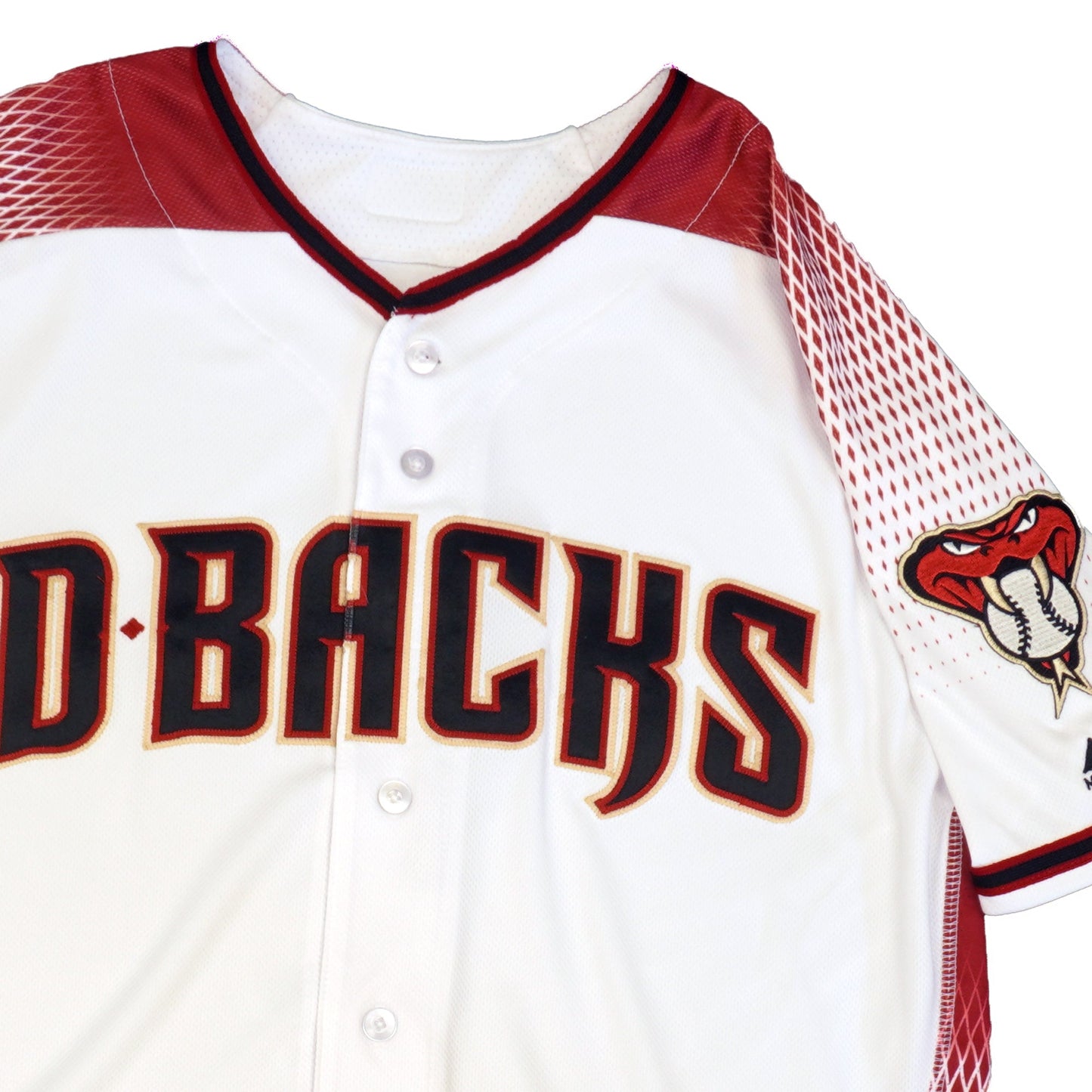 Majestic Men's MLB Arizona Diamondbacks Authentic On Field Flex Base Jersey White