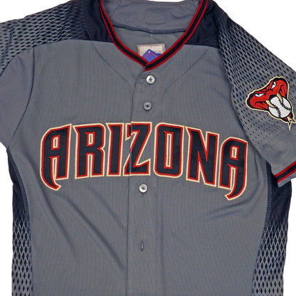 Majestic Men's MLB Arizona Diamondbacks Authentic On Field Flex Base Jersey Gray