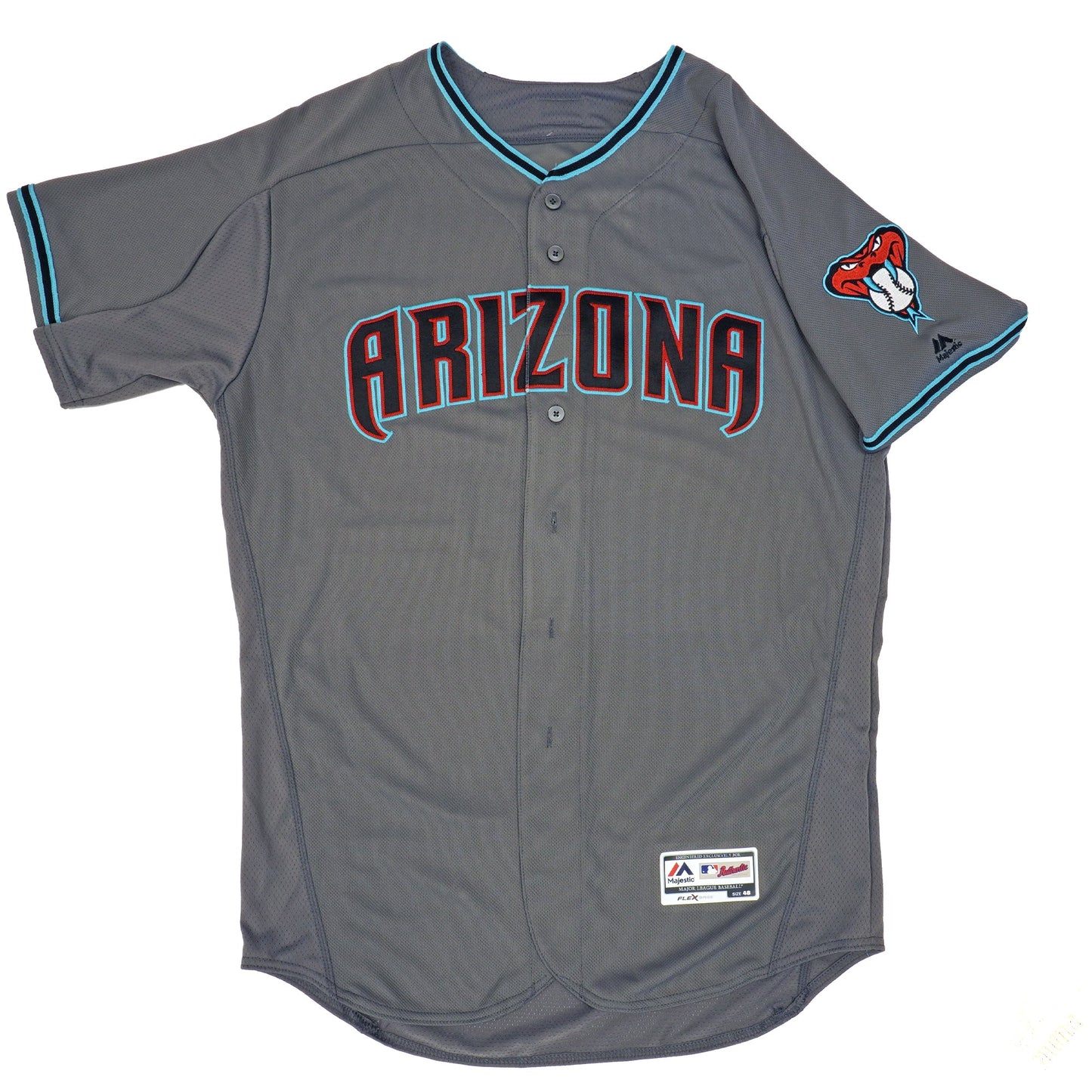 Men's MLB Arizona Diamondbacks Authentic On Field Flex Base Jersey - Gray Alt