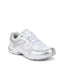 White & Silver Leather