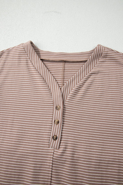 Threaded Pear Giuliana Side Slit T Shirt
