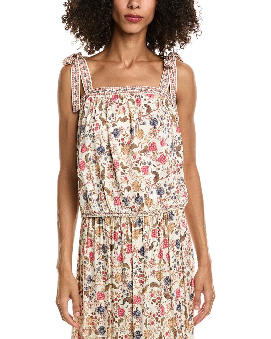 CREAM/RED FLORAL MUSE-