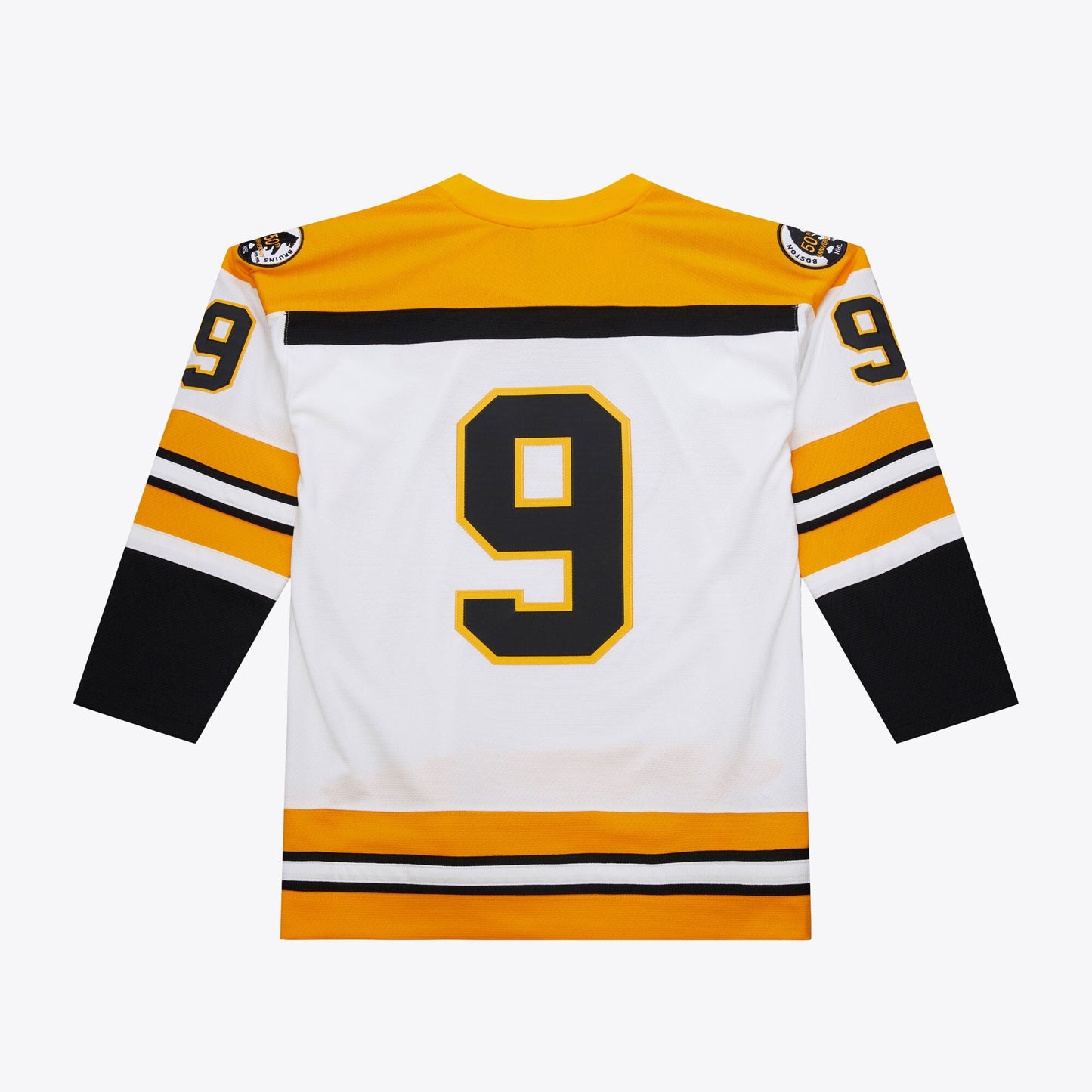 Mitchell & Ness Men's NHL White Jersey Bruins 1973 Johnny Bucyk Jerseys