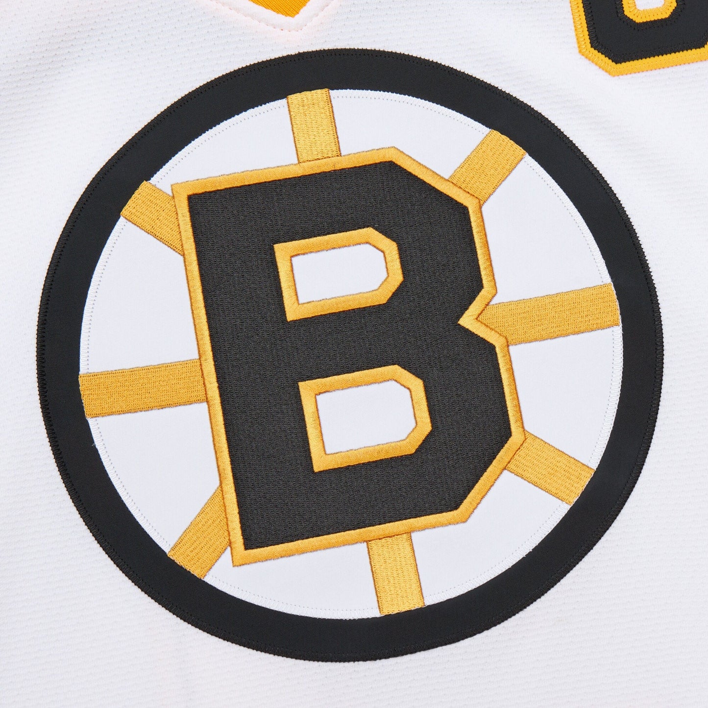 Men's Mitchell & Ness Nhl White Jersey Bruins 1973 Johnny Bucyk