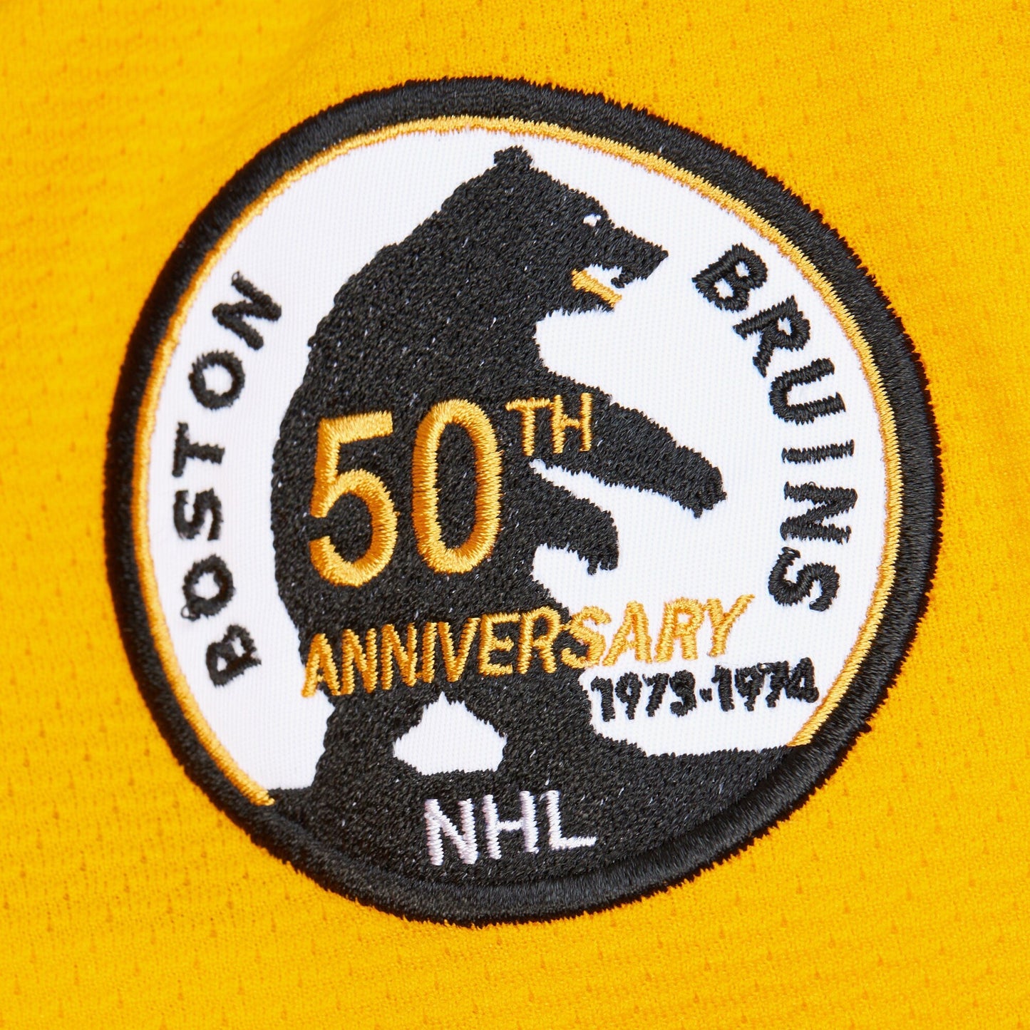 Men's Mitchell & Ness Nhl White Jersey Bruins 1973 Johnny Bucyk