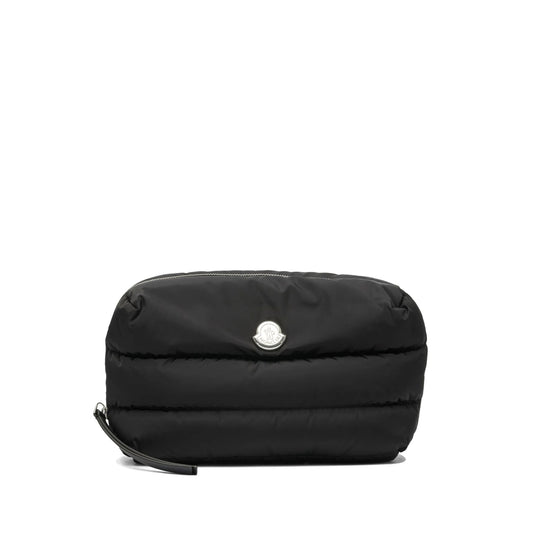 Clutch Bag Black Leather