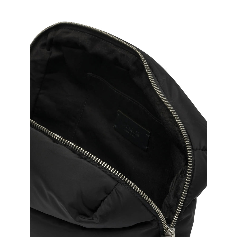 Clutch Bag Black Leather