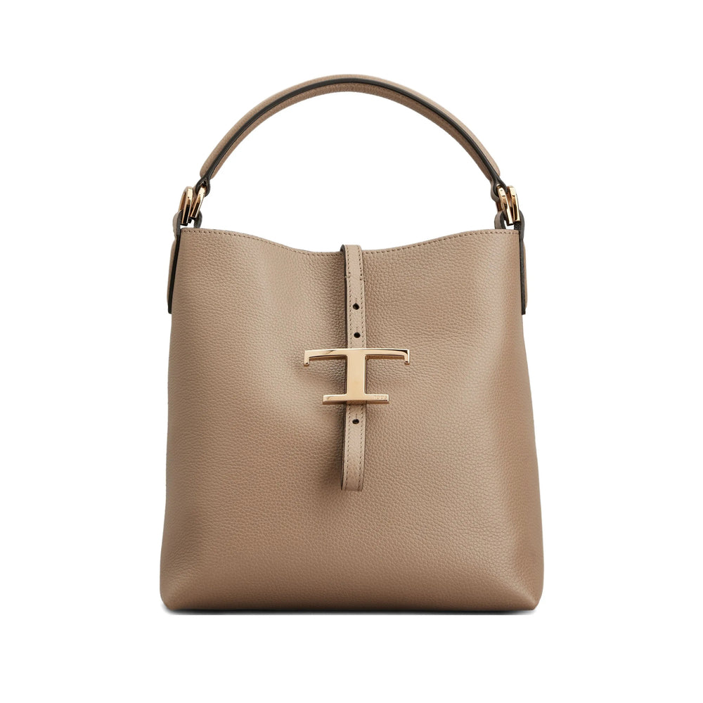 Calf Leather Top Handle Bag