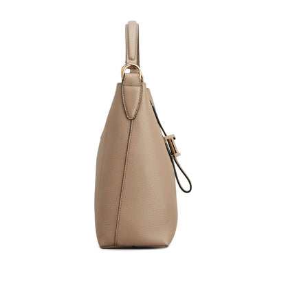 Calf Leather Top Handle Bag