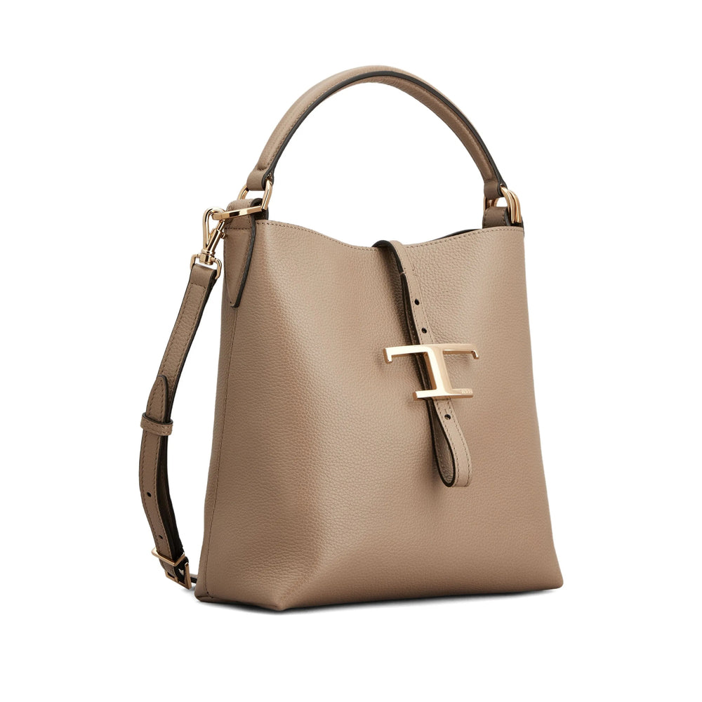 Calf Leather Top Handle Bag