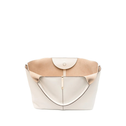 Off-White Top Handle Bag