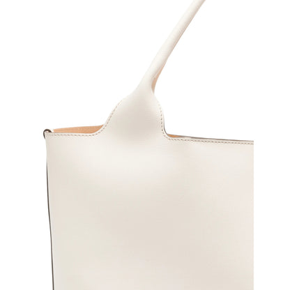 Off-White Top Handle Bag