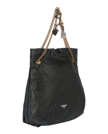 Balenciaga Crush Leather Medium Tote