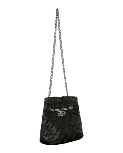 Balenciaga Small Quilted Crush Tote Bag
