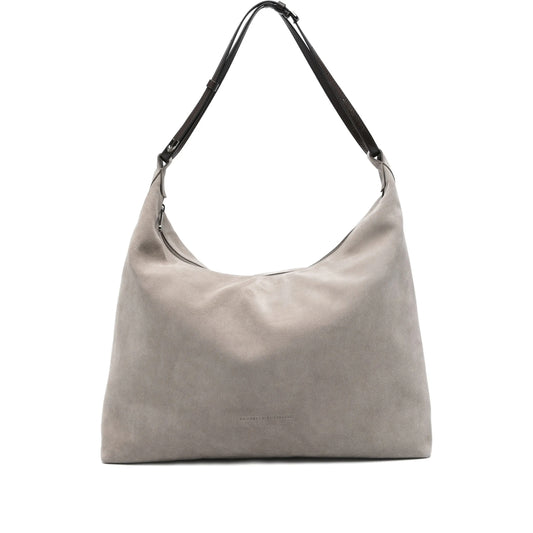 Light Grey Top Handle Bag