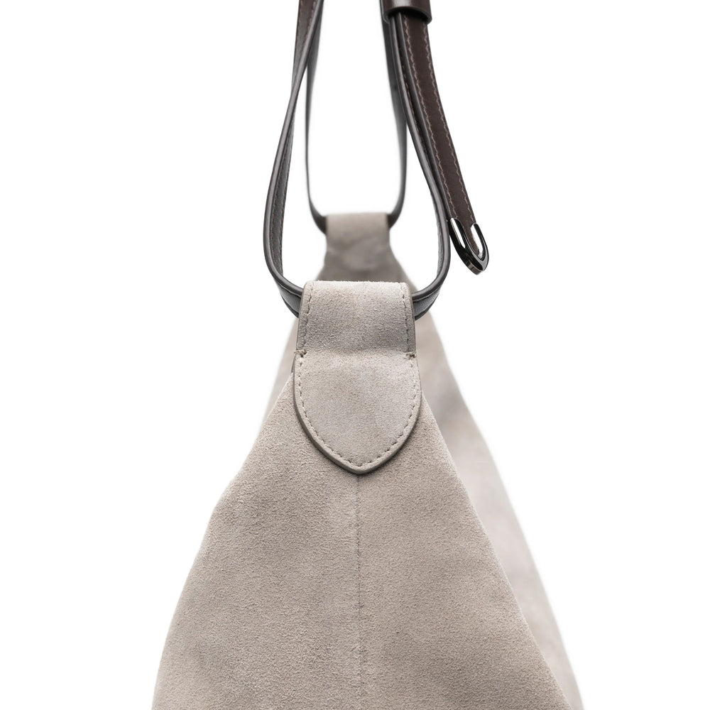 Light Grey Top Handle Bag