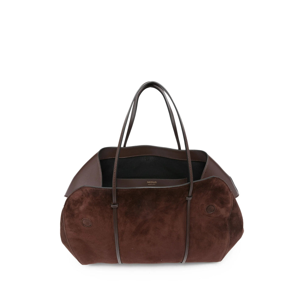 Shoulder Bag Berenices Brown Suede