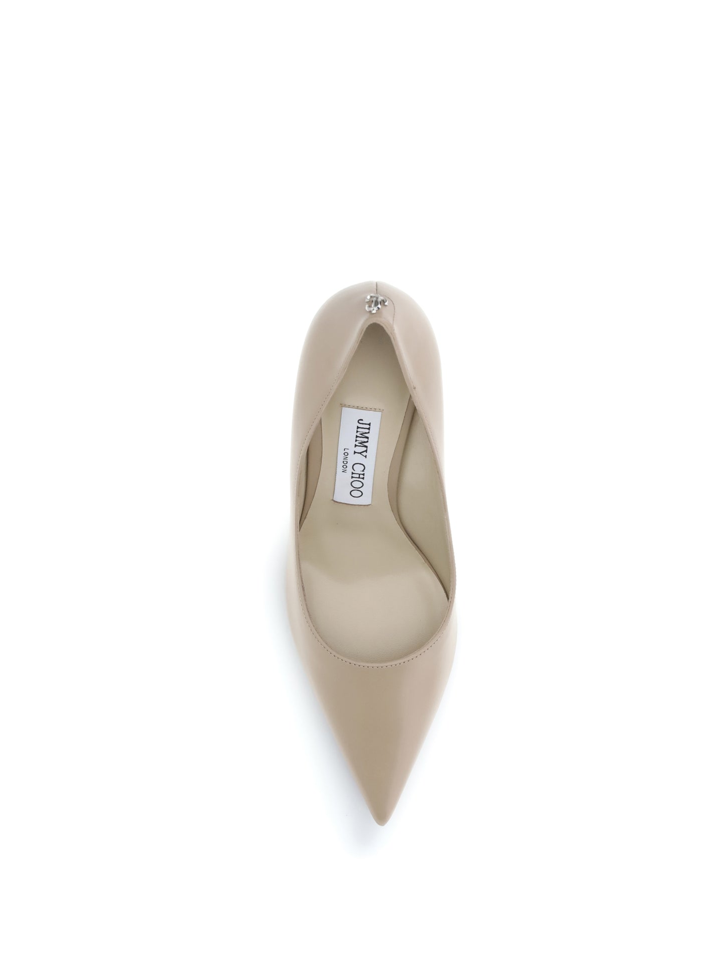 Pointed Pumps Kid Leather Chai