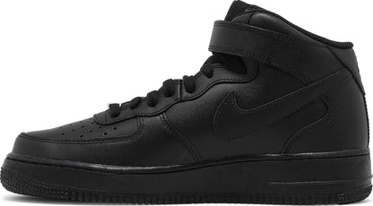 Nike Men's Air Force 1 Mid '07 'Triple Black' 2021 Sneakers
