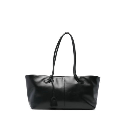 Shoulder Bag Black Leather