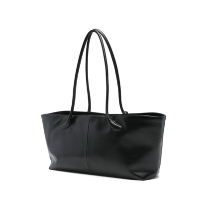 Shoulder Bag Black Leather