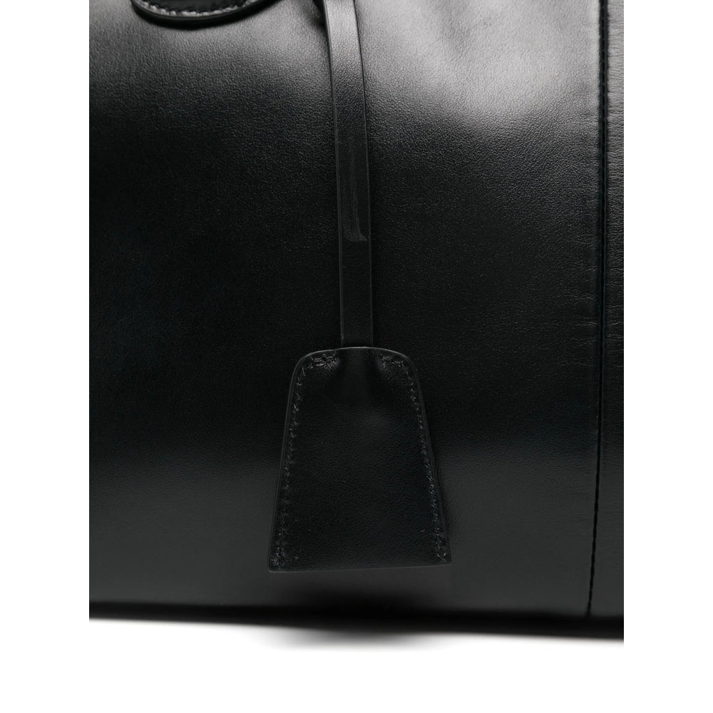 Shoulder Bag Black Leather