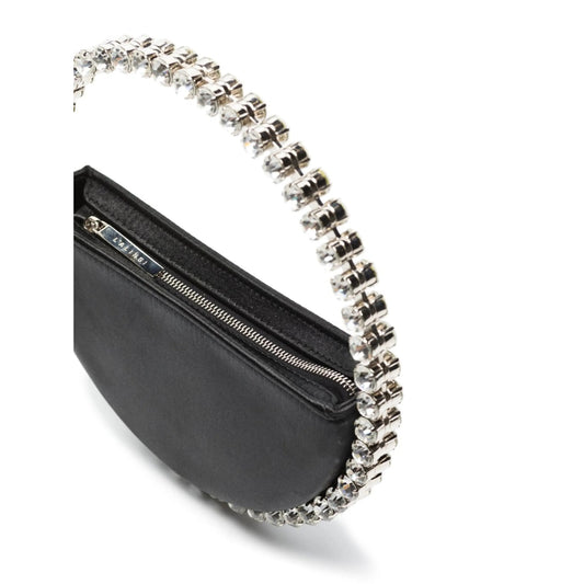 Mini Bag With Black Crystal Embellishments