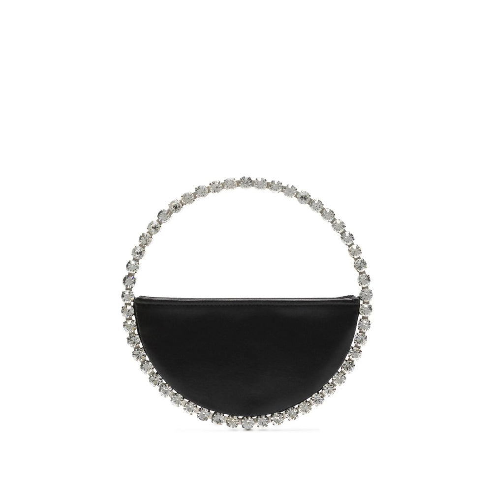 Mini Bag With Black Crystal Embellishments
