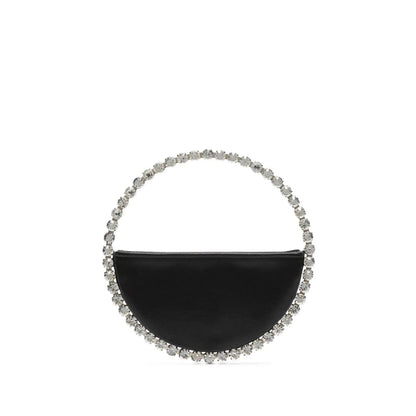 Mini Bag With Black Crystal Embellishments