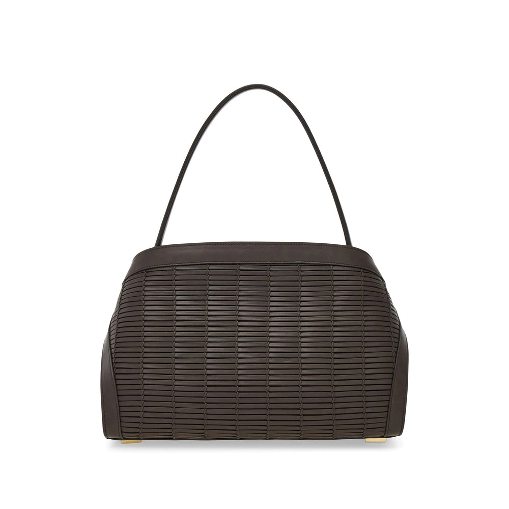 Shoulder Hug Bag Brown