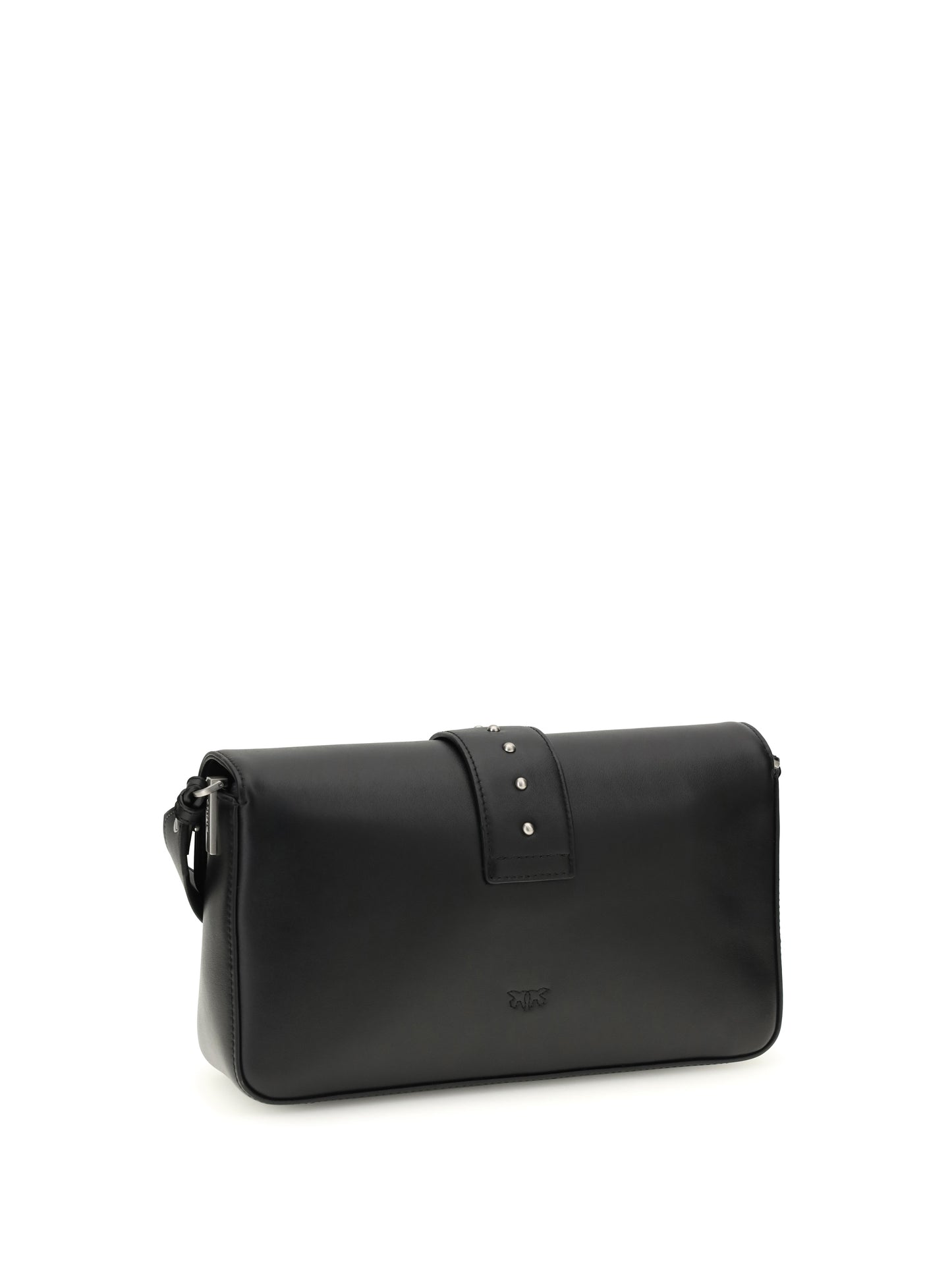 Shoulder Bag Love One Black Leather
