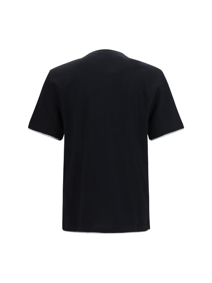 Cotton T-Shirt Black/Grey