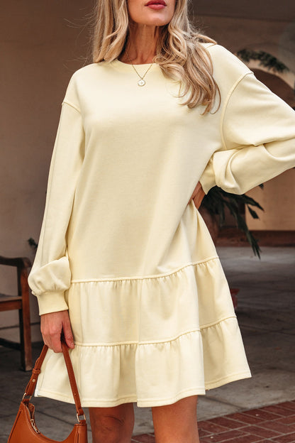 Threaded Pear Ramona Sleeve Loose Mini Dress