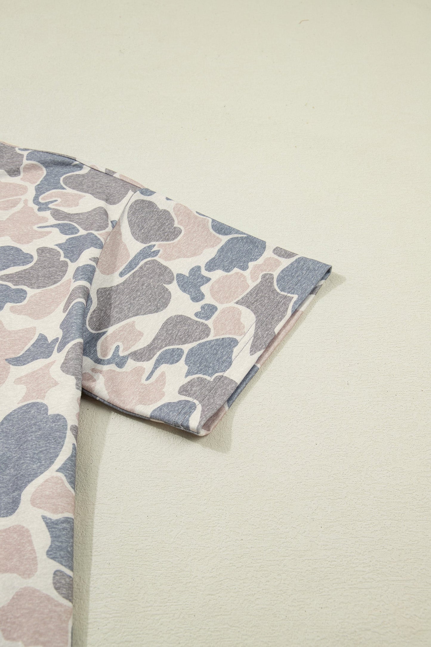 Threaded Pear Mya Camo Loose Tee Set
