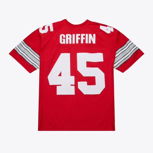 Mitchell & Ness Men's Ncaa Dark Jersey Ohio State 1974 Archie Griffin