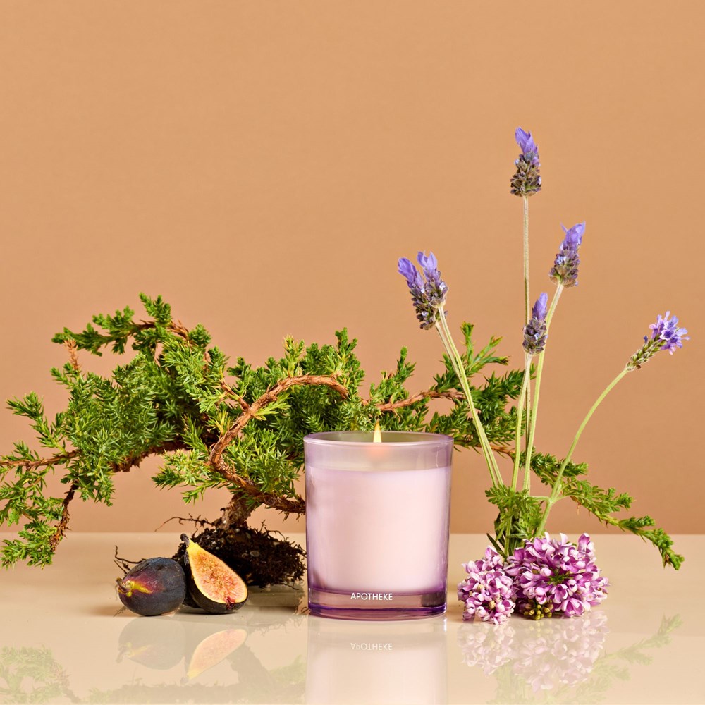 APOTHEKE Hinoki Lavender Petite Candle