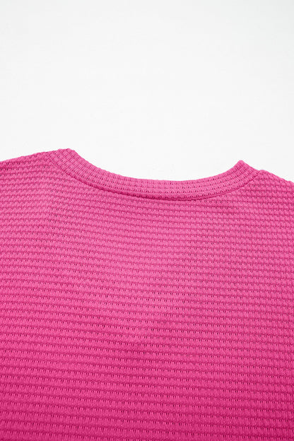 Threaded Pear Alexia Short Sleeve Knit Top
