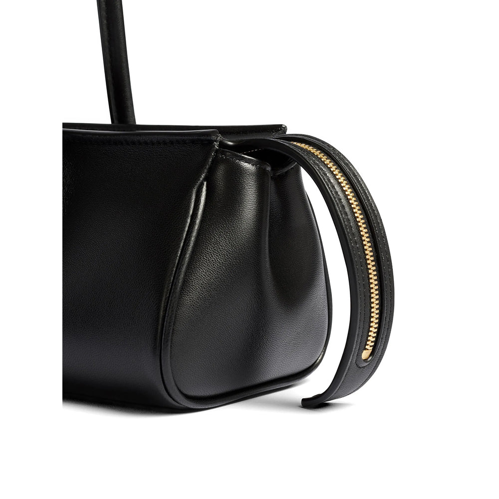 Shoulder Bag Black Lambskin