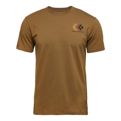 Black Diamond Men's Faded Ss Short Sleeve T-Shirt Tee Shirt