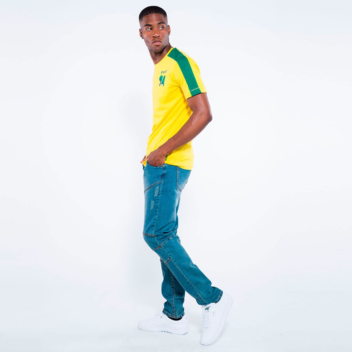 Puma Men's Forever Football T7 Tee Tops