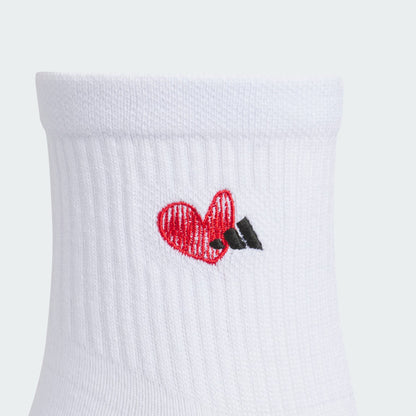 White / Multi / Scarlet-