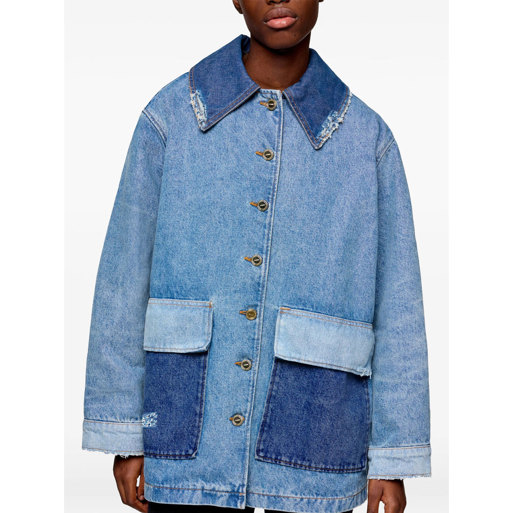 Ganni Denim Jacket, Blue