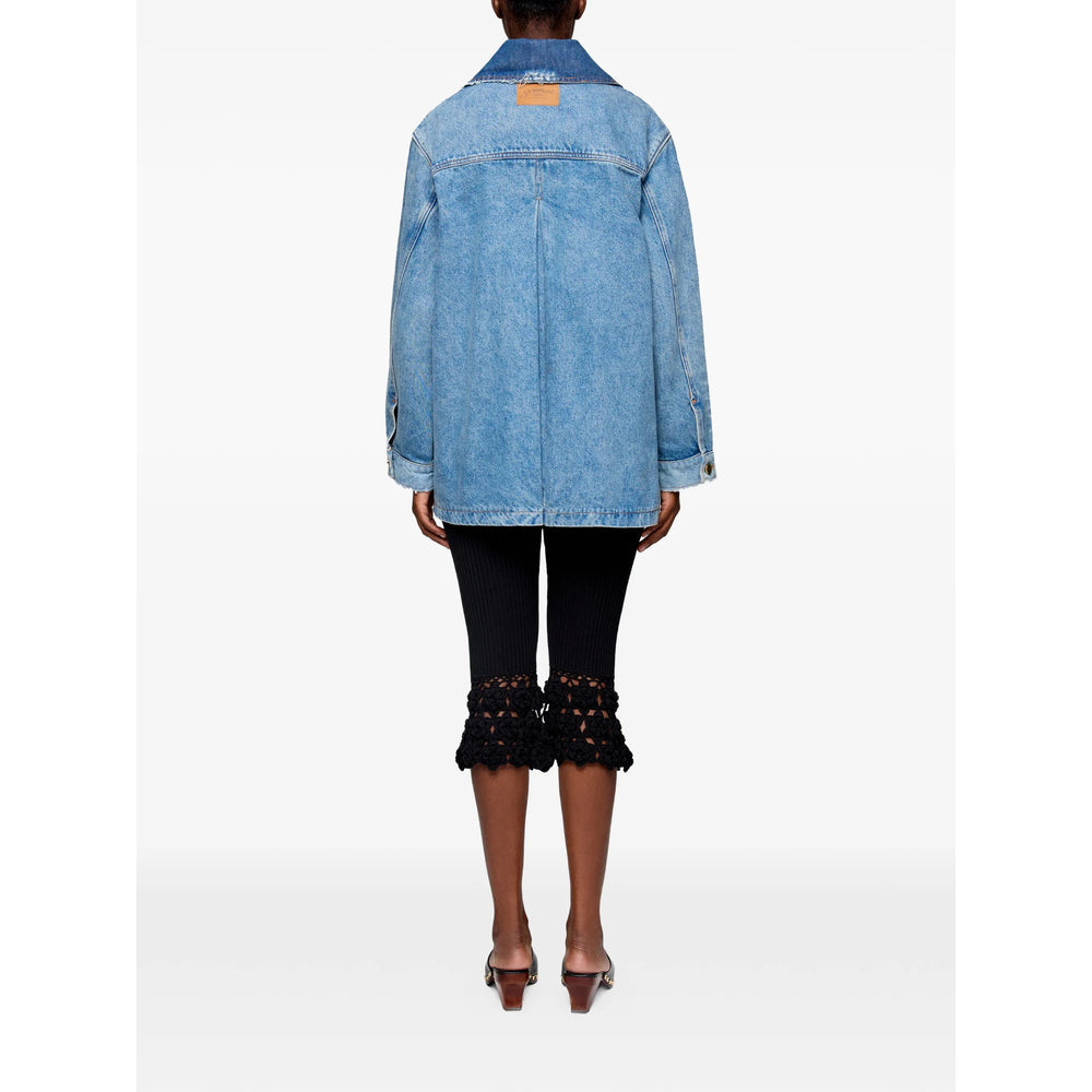 Ganni Denim Jacket, Blue