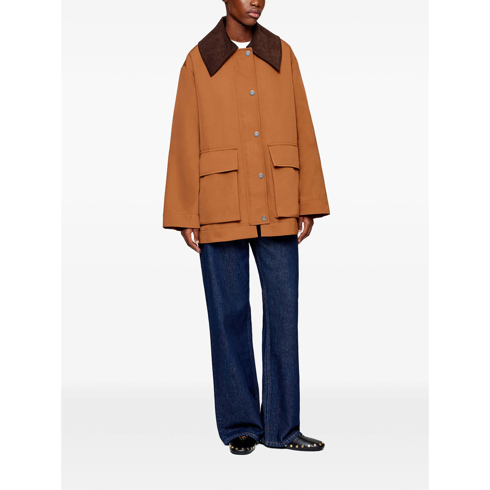 Oversized Jacket Brown